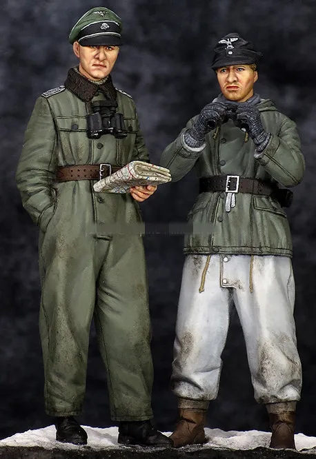1/35 модельная фигурка из смолы наборы Вторая мировая война немецкий танк солдат