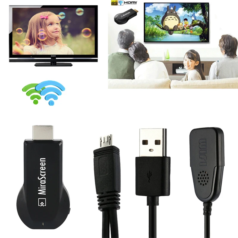 HDMI беспроводной wifi 2,4/5G 4K зеркальное отображение Airplay DLNA дисплей ключ адаптер для IPhone 11 Pro Max huawei P30 Android телефон к телевизору