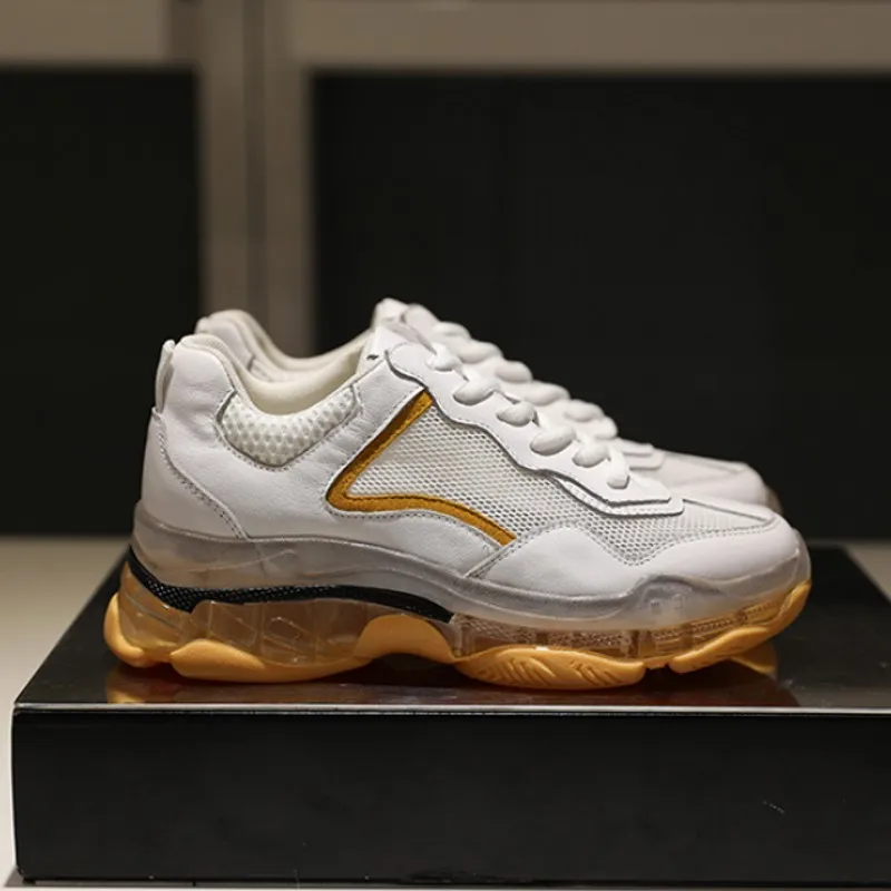 2021 спортивная обувь на платформе женская уличная для бега и атлетики прозрачные