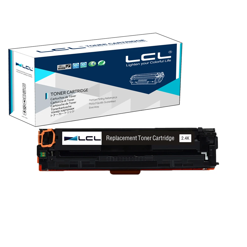 Картридж с тонером LCL 131X 131A CF210X CF210A CF211A CF212A CF213A (4 упаковки KCMY) совместимый