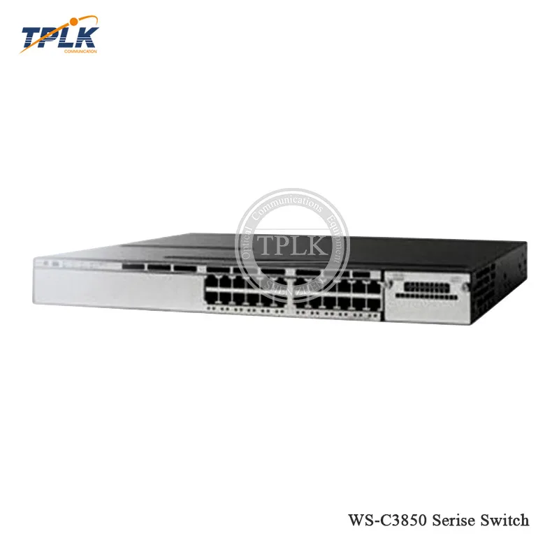 CISCO WS-C3850 коммутатор серии WS-C3850-24T-E сетевой коммутатор 24 порта Ethernet интеллектуальный коммутатор управления