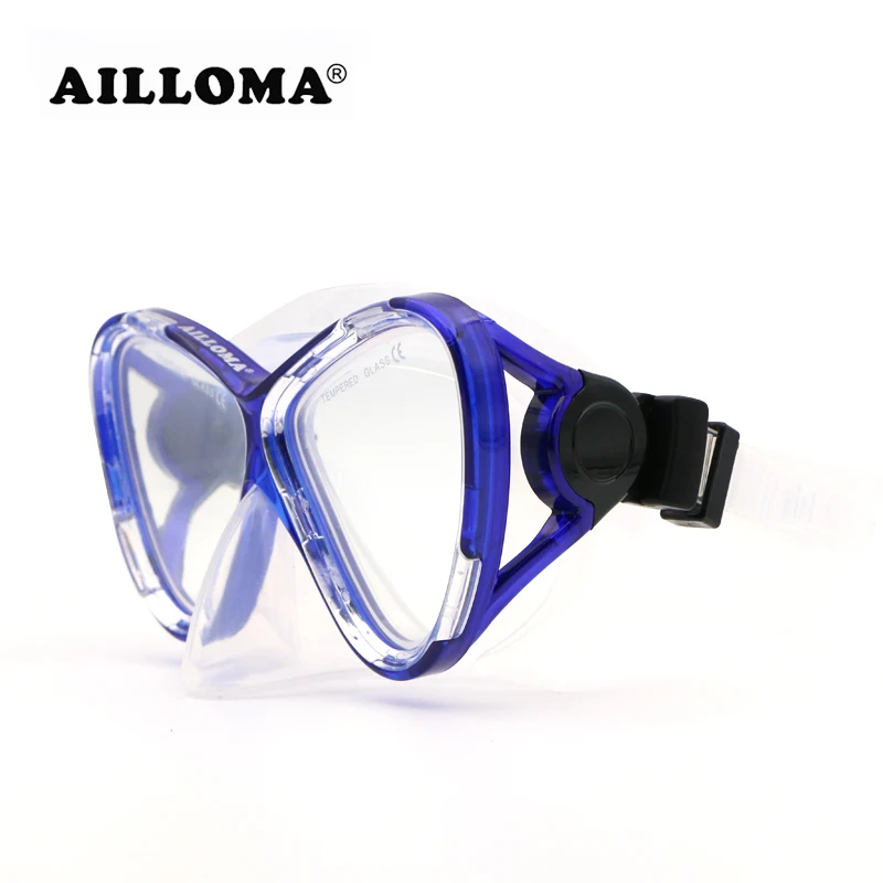 AILLOMA Силиконовые Новые Подводные анти противотуманные очки для дайвинга маска