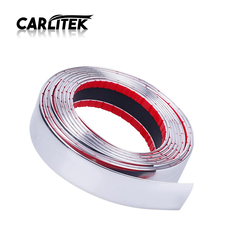 CARLitek 2 5 м DIY Автомобильная декоративная хромированная полоска Наклейка авто