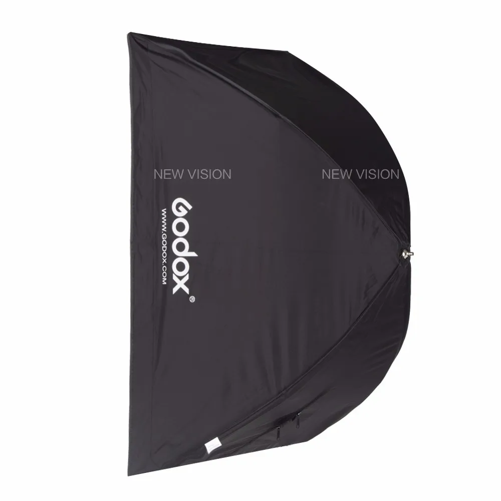 Godox портативный 60x90 см 2"* 35" зонт софтбокс для фотостудии отражатель для вспышки Speedlight(только софтбокс