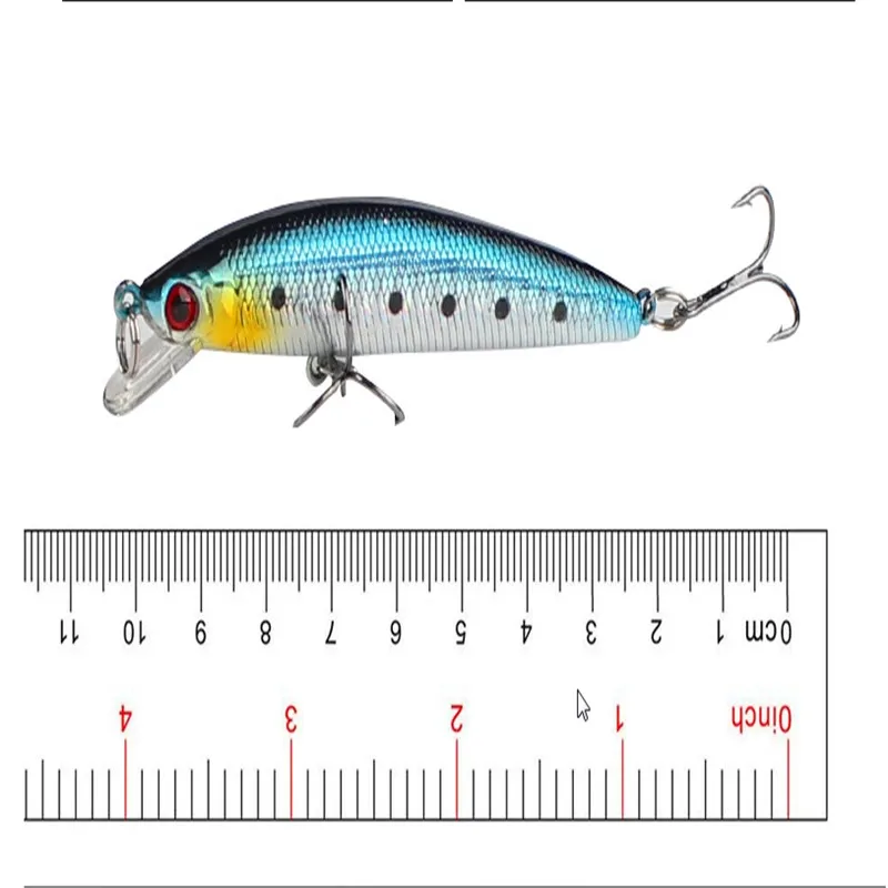 FISHINAPOT 1 шт. Лазерная приманка в виде гольяна 8 г/8 5 см для рыбной ловли с