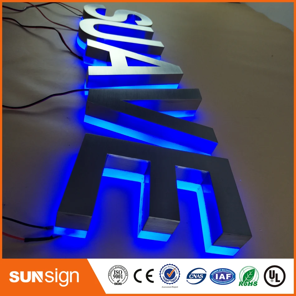 Светодиодный светильник letras iluminada 3d с буквенным принтом светодиодный высокой