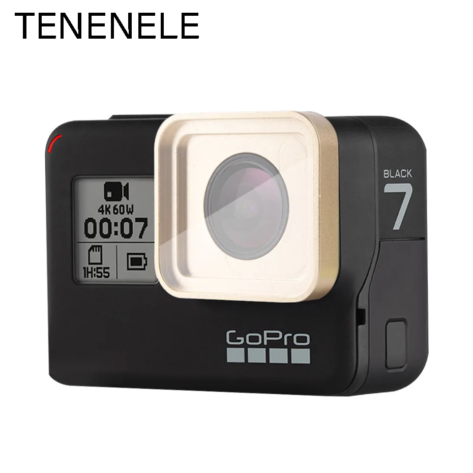 Фильтр TENENELE для камеры GoPro Hero 5/6/7 Black UV CPL ND 4 8 16 32 набор Оптических стеклянных