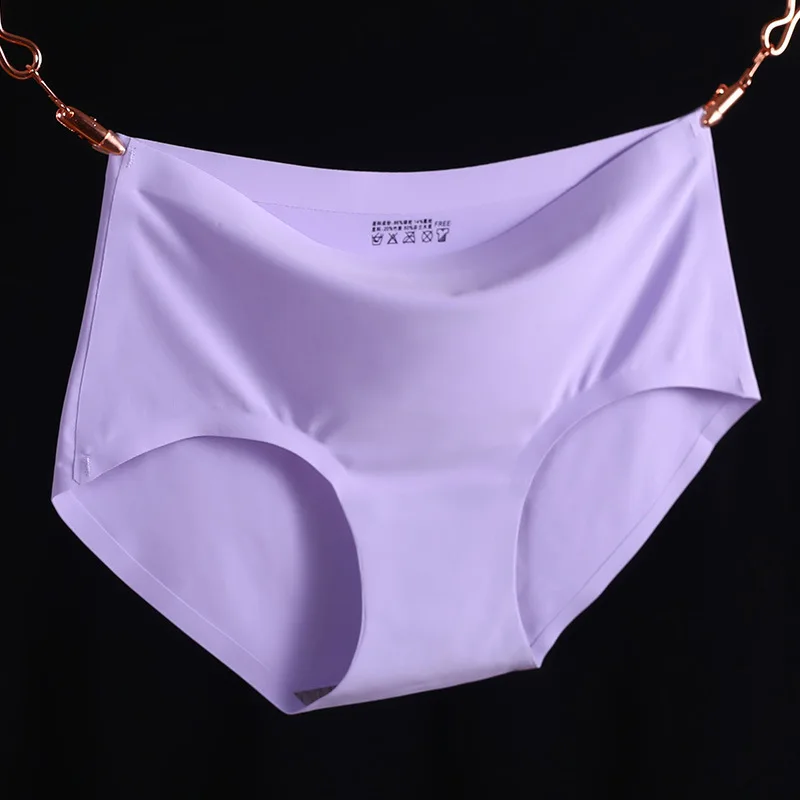 

Fatimu Women's Sexy Panties Seamless Cotton Breathable Women Briefs Plus Size Girl Brand Underwear Colorful Briefs