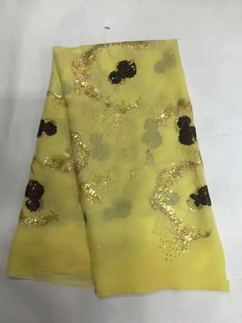 Французский Кружева Ткани с пайетками для свадьбы! B8-7-1 | Дом и сад