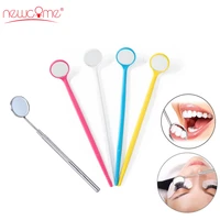 checking eyelash extension mirror stainless steel dental instruments mouth eyelash professionals make up teeth clean oral tools