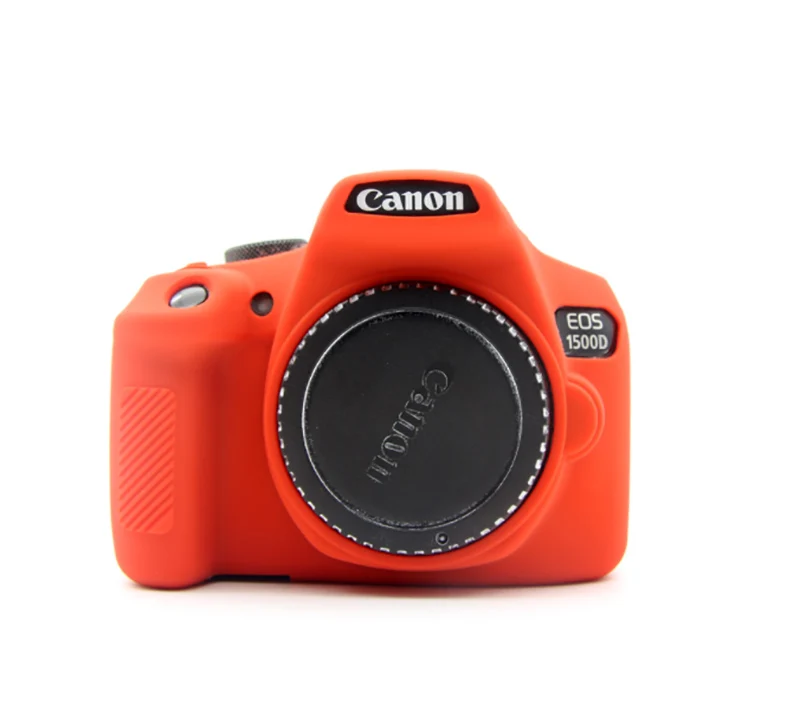 Силиконовый чехол для камеры Canon EOS 1500D 1300D 2000D Rebel T6 Kiss X80, резиновый чехол для камеры DSLR