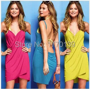 2015 Fashion Summer Style Women's BathTowel Suit Skirt Cotton Sling Lady Beach Wrap Super Absorbent Gown Women Bathrobe | Дом и сад