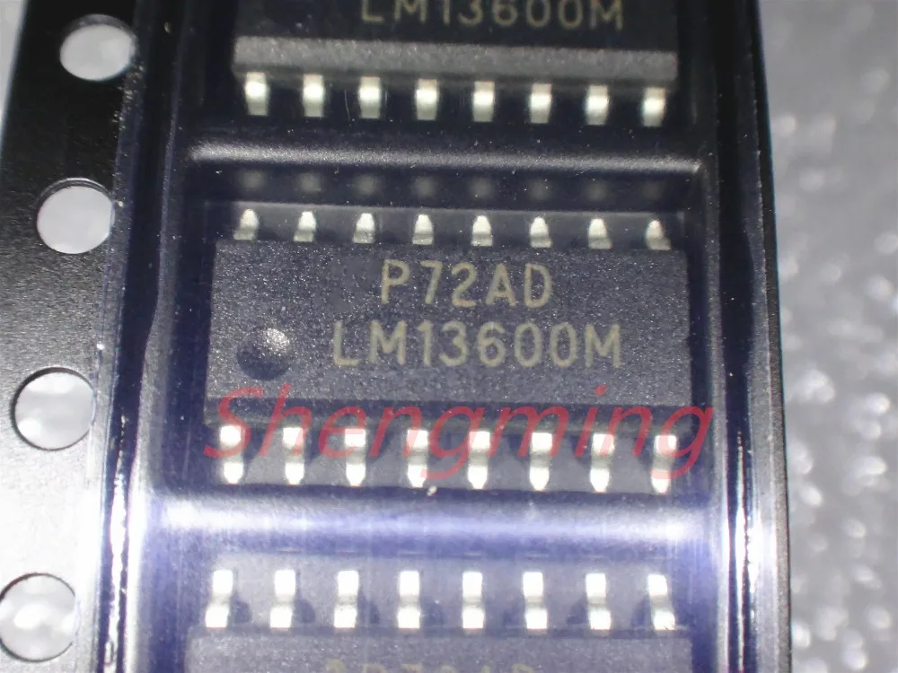 10 шт. LM13600M LM13600 LM13600MX лапками углублением SOP-16 | Электронные компоненты и