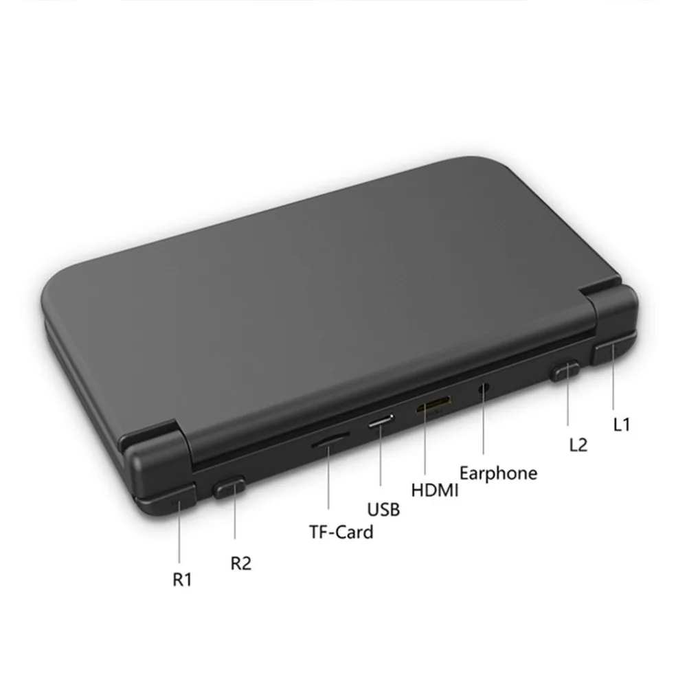 Портативный размер GPD XD PLUS 5 дюймовая Игровая приставка геймпад 4 ГБ/32 ГБ MTK8176 2,1 ГГц портативная игровая консоль игровой плеер