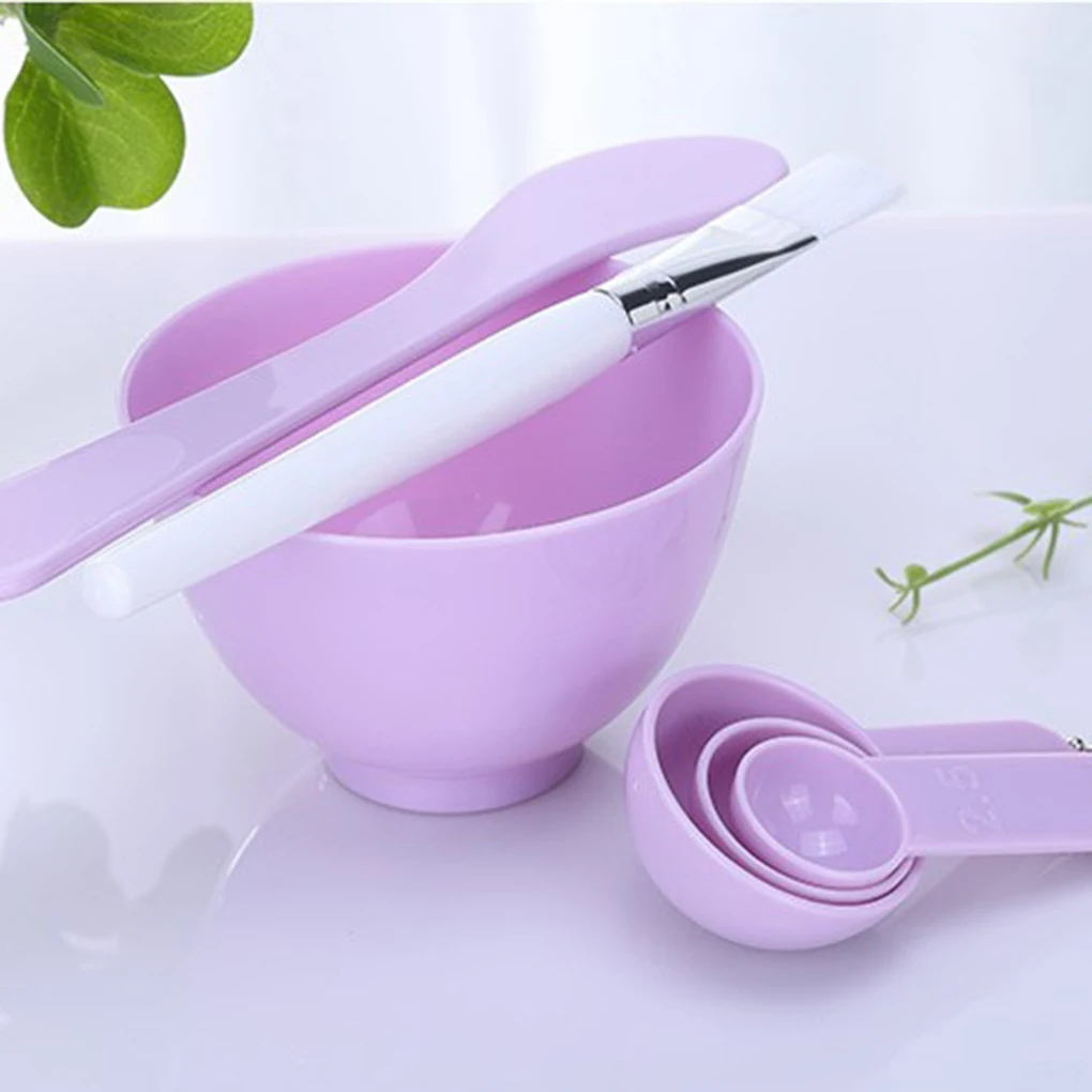 6 шт./компл. пластиковая DIY косметическая маска для лица миска женщин дамский
