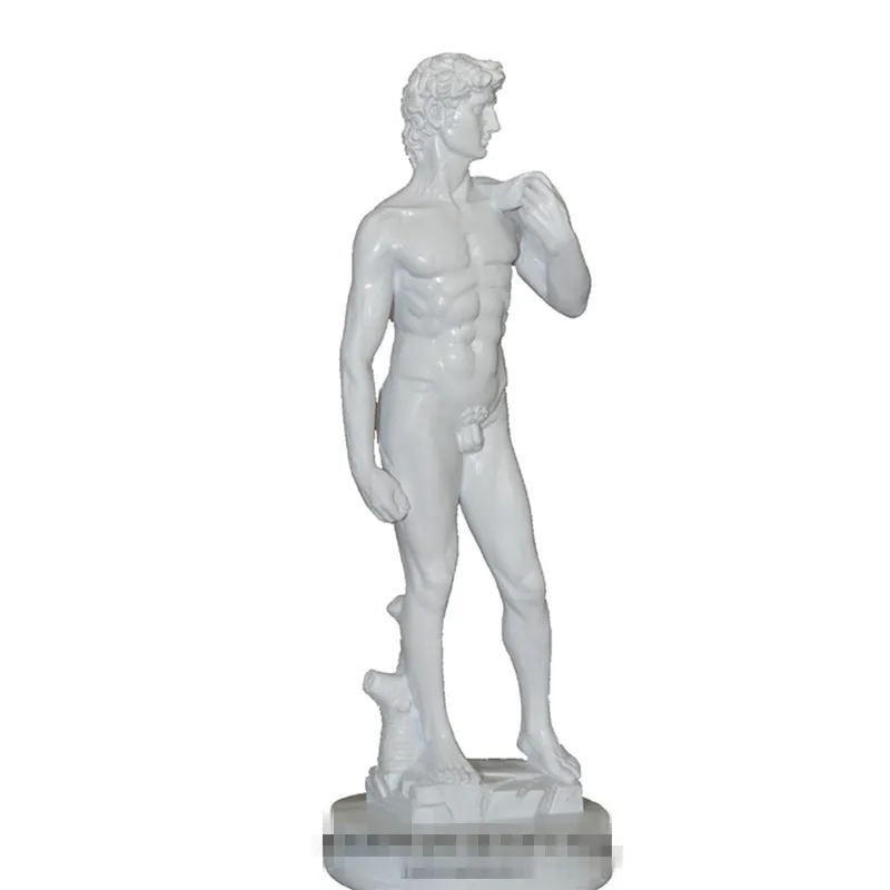 David Statue Figurines Michelangelo Buonarroti Art Sculpture Resin Craft Home Decoration Accessories Living Room Ornaments Gift