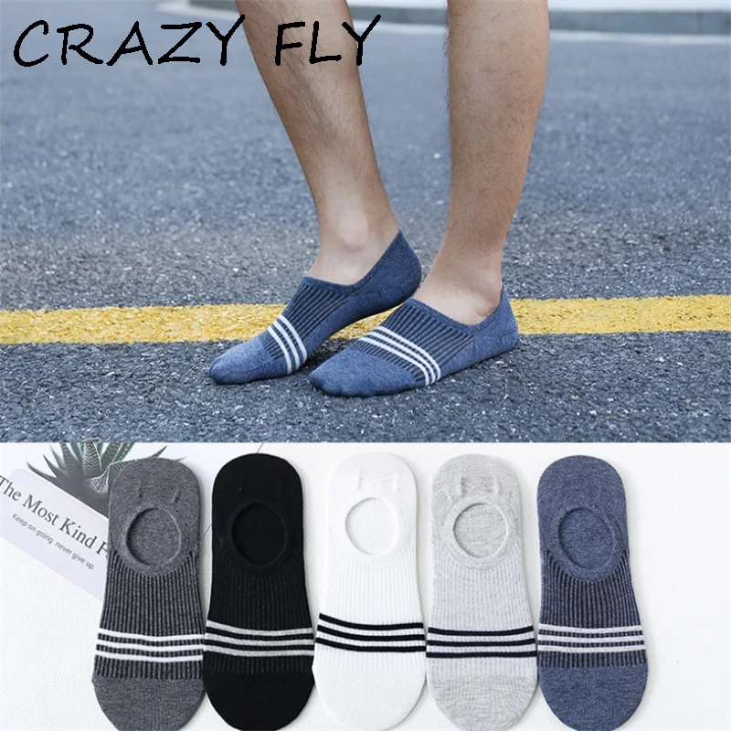 Магазин Crazy Fly новые женские мужские невидимые летние носки с низким вырезом