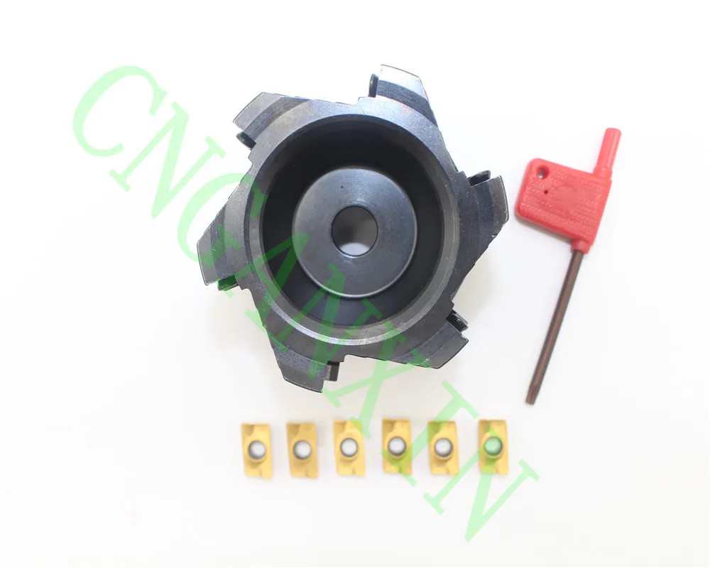 

Новый 1P BAP400R-80-27-6T 6F lute фреза + 6P APMT1604PDER P7115 для стали