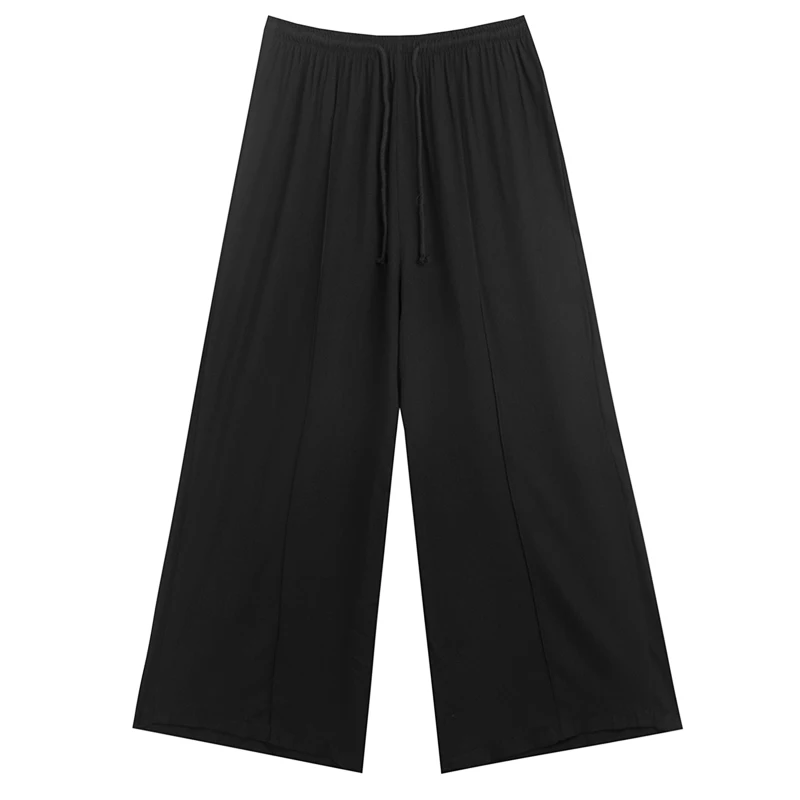 S-XL! Новые темные мужские свободные прямые брюки-труба повседневные брюки для