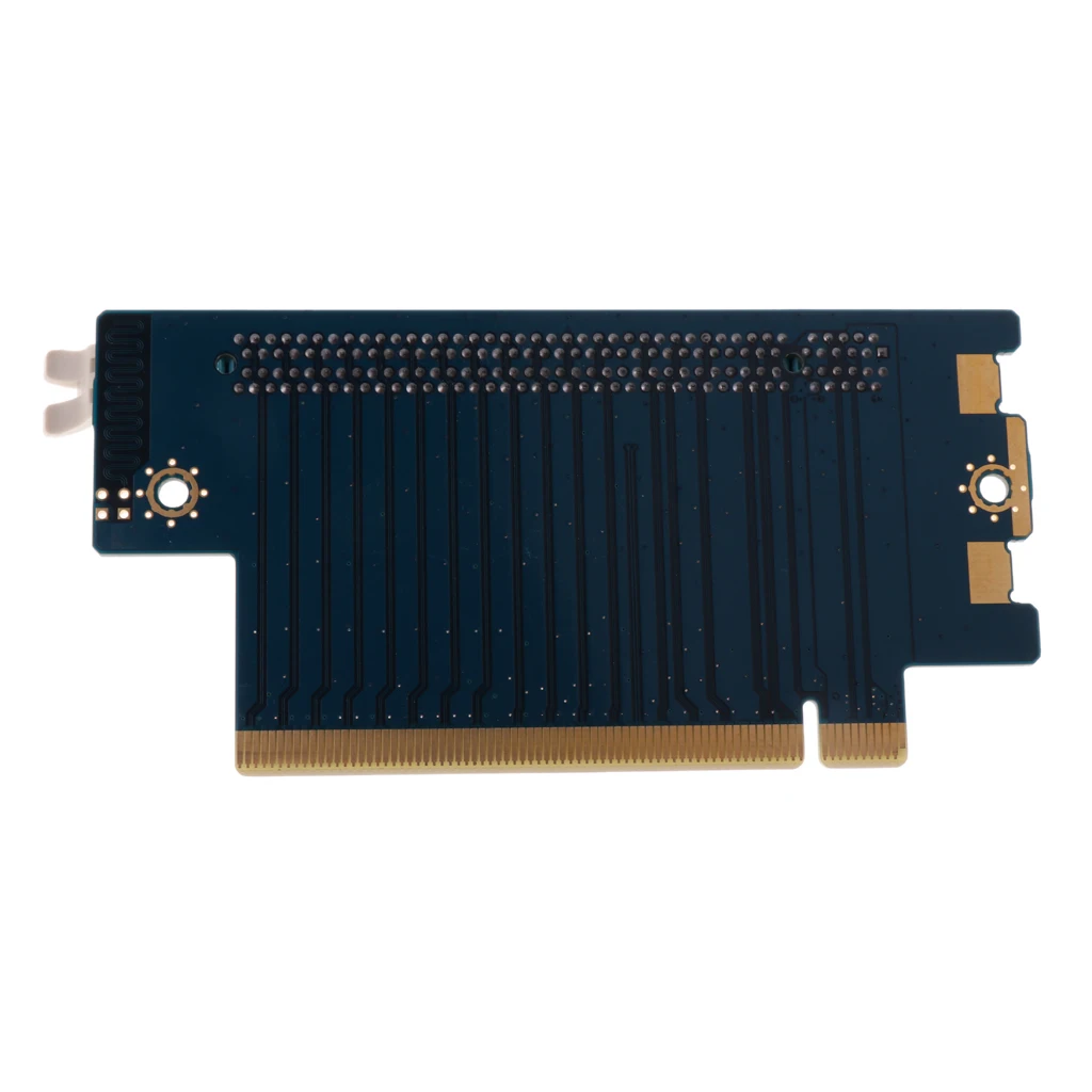 Dovewill PCI Express расширение PCI-E 16X90 градусов адаптер Riser Card конвертер PCIE 16X адаптер карта абсолютно