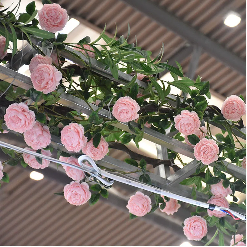 Новинка Европейский стиль Искусственный Пион 3 головки домашний Шелковый цветок