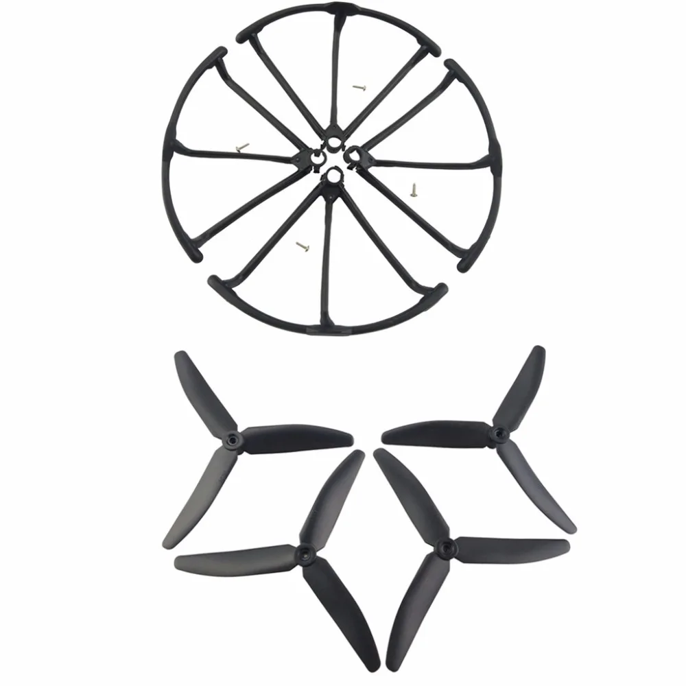 4 шт 3 лезвия и весла круг защиты для Hubsan X4 H502S H502E H502T H507A H216A вертолет черный|hubsan x4| |
