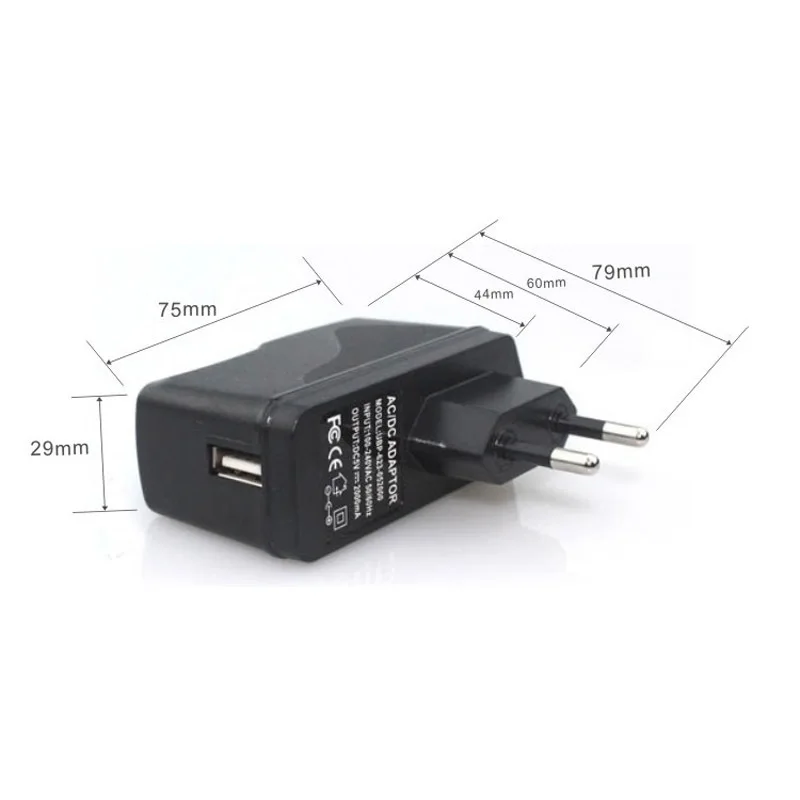 Универсальное зарядное устройство для мобильного телефона ЕС Подключите USB Зарядное устройство высокой мощности 2A USB Адаптеры питания смарт зарядки для Apple Samsung iPad Планшеты