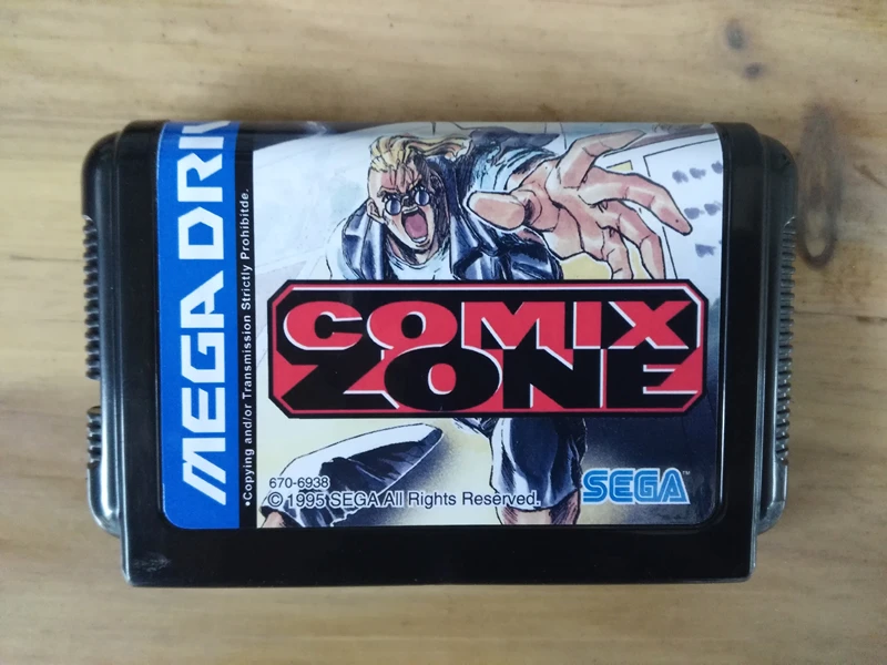 Игра MD: Comix Zone (японская версия!)|game game|games japangame zone |