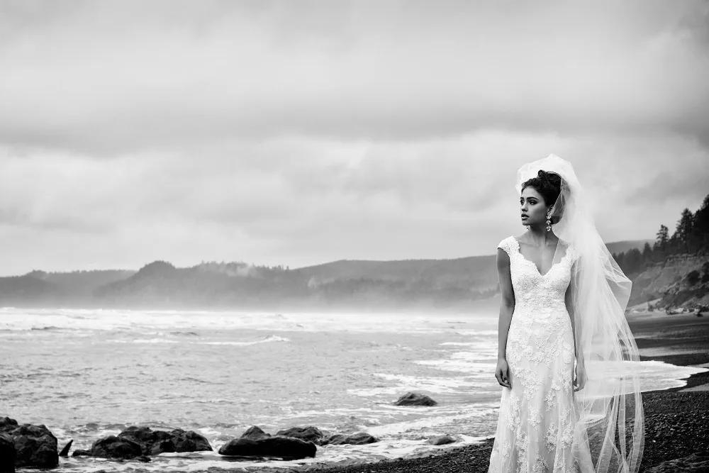 

2019 Eslieb Beach Wedding Dress High Quality Custom Made Lace Up Applique Lace vestito da sposa vestido de novia HA097