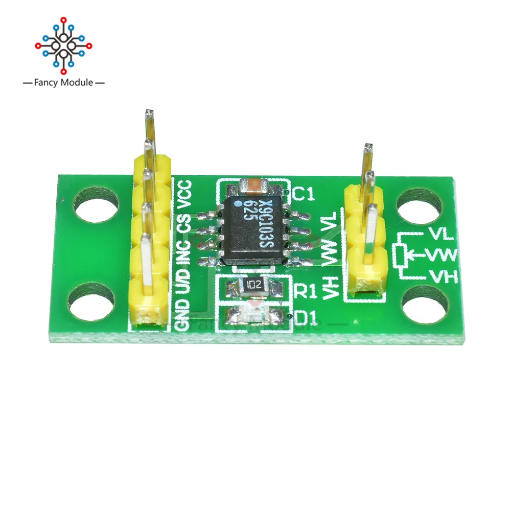 Цифровой потенциометр X9C103S плата модуль DC3V 5V для Arduino| |