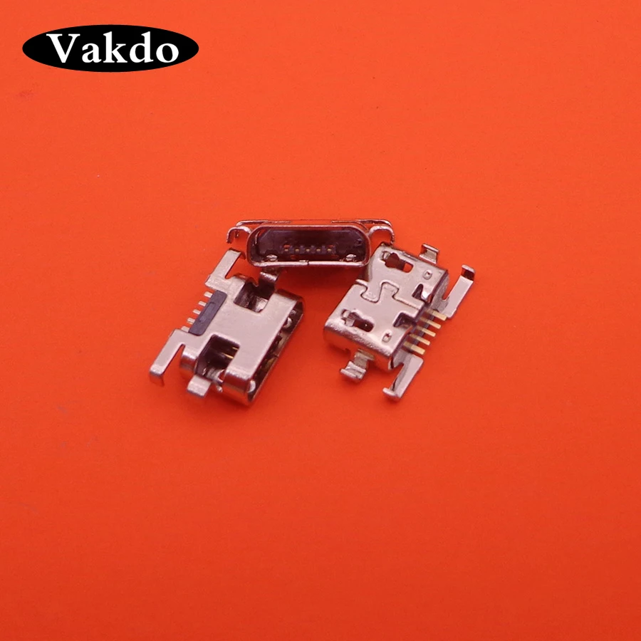 

500pcs For Lenovo Vibe A7020 K52t38 K52e78 K5 Note K5Note micro mini USB jack socket charging Port Dock replacement Connector
