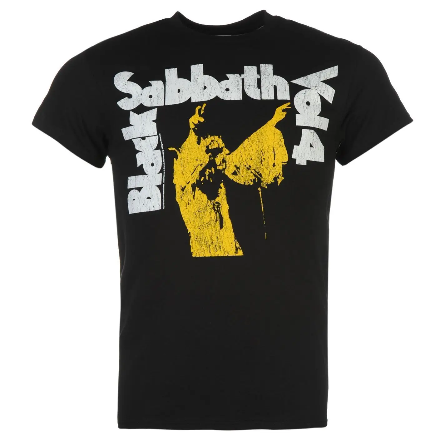 Black Sabbath официальный Vol 4 Футболка мужская черная верхняя футболка в хипстерском