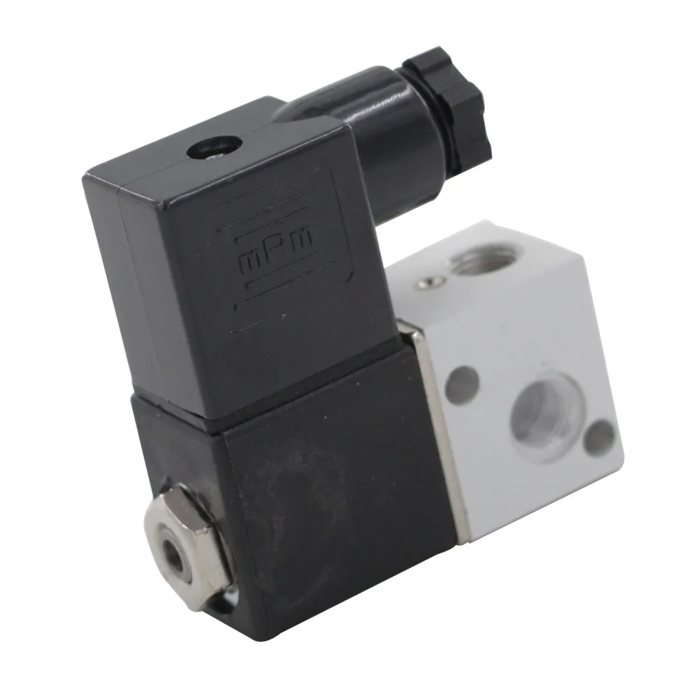 Бесплатная доставка 3V1 06 24V DC 3 порта 2 Pos 1/8 &quotBSP нормально закрытый пневматический