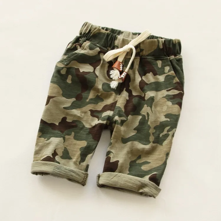 xiu Wholesale Retail Baby Boy Summer Shorgts Haren Pants Cotton Camouflage Shorts boys Children Clothing | Детская одежда и обувь