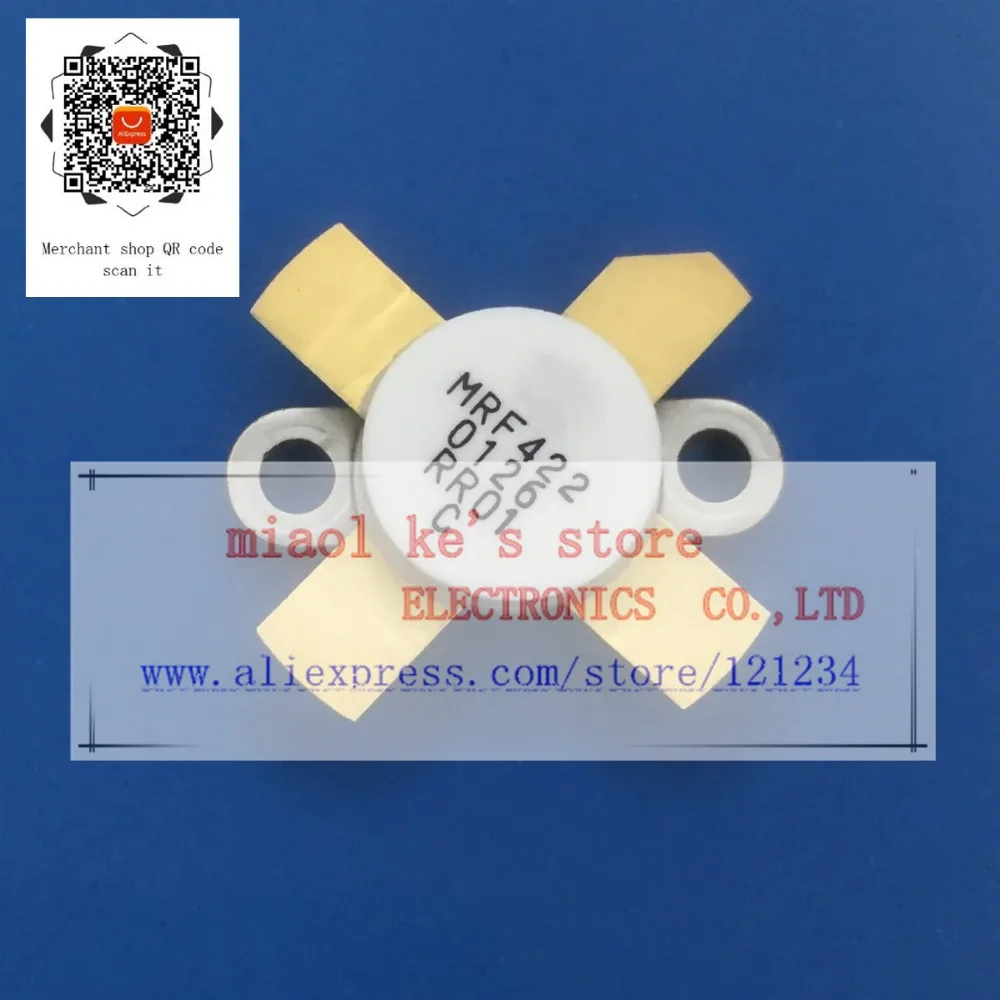 MRF422 mrf422 [RF TRANS Силовые транзисторы NPN 28 V-85 В постоянного тока 20A 150W 13dB 30 МГц чехол