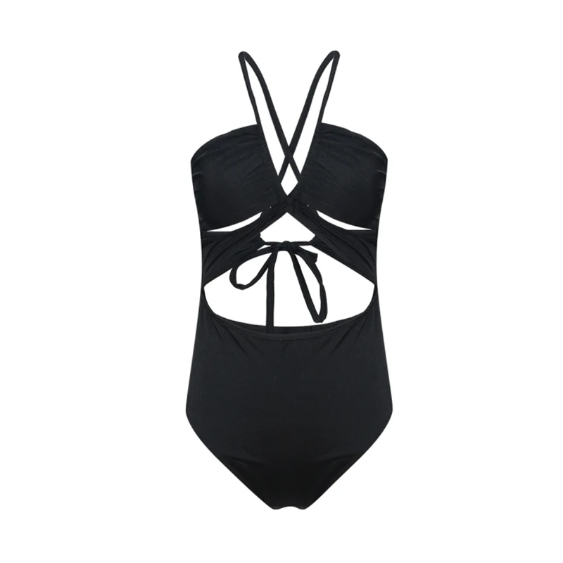 Боди HDY Haoduoyi черное сексуальное с высокой талией|bodysuits fashion|fashion bodysuitbodysuit women |