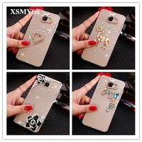 bling rhinestone case cover for samsungs6 s7 s8 s9 s10 s20 s21 plus s10 lite note 8 9 10 20 diamond soft mobile phone case cover