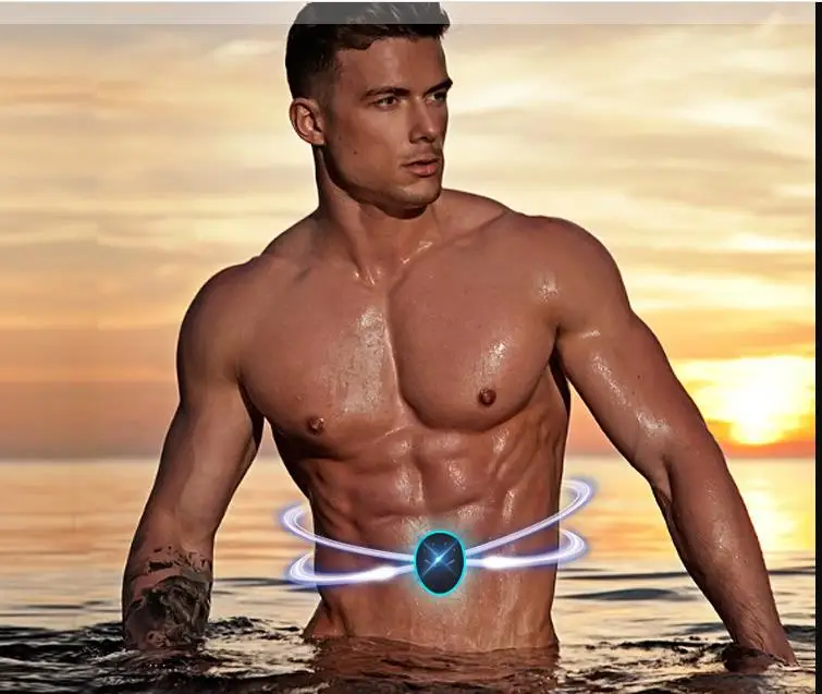 EMS Health Abdominal Muscle Stimulator Electric Weight Loss Massager Sports Trainer Recharge Body Slim Vibrator Sticker Unisex | Красота и