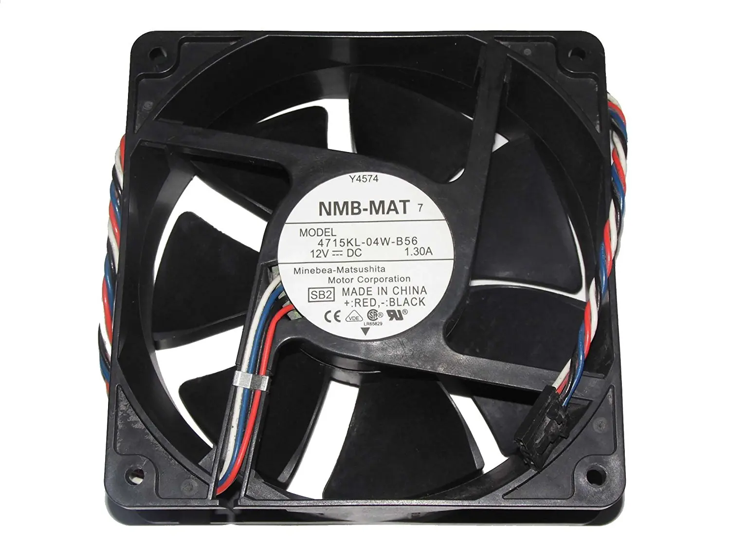 

Bykski NMB 4715KL-04W-B56 High Air Pressure 12038 12CM Fan 12V 1.3A