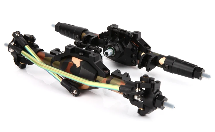 D1RC Алмазный металлический передний задний осевой мост для RC Гусеничный осевой SCX10 RC4WD D90 грузовик DCA-9091