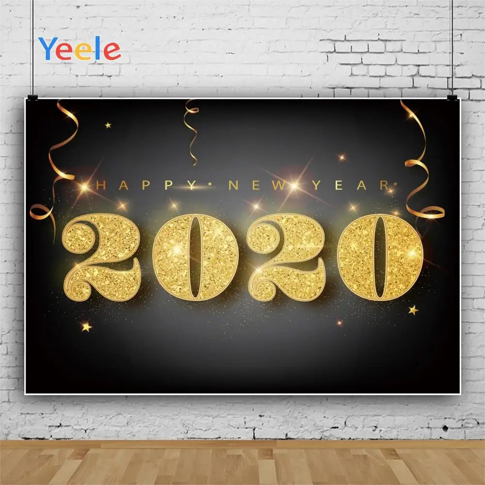 Yeele 2020 New Year Family Carnival Party Christmas Photography Backdrop Personalized Photographic Backgrounds For Photo Studio |