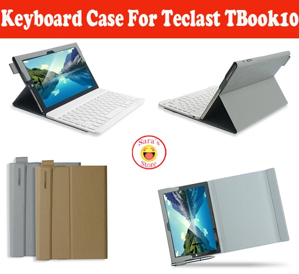 

Локальный язык Bluetooth клавиатура чехол для Teclast TBook 10 TBook 10S 10,1 "PC, чехол для Teclast TBook10 TBook10S с 4 подарками
