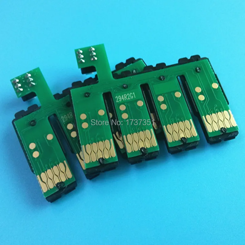 5 комплектов t294 t2941 t2944 ciss arc chip для принтера epson xp 220 320 324 420 wf 2630 в Австралийской