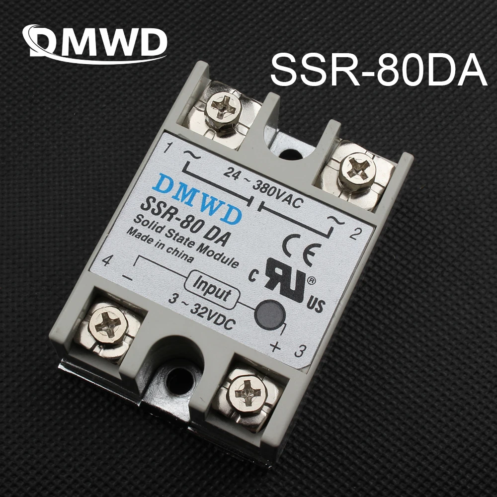 AA SSR 80 80A DMWD VA DA промышленный твердотельный релейный модуль высокого качества по