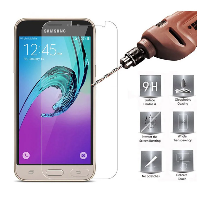 2.5D закаленное Стекло для samsung Galaxy A5 A3 2015 J3 J5 2016 Защитная пленка J7 S5 S3 S4 S6 S7 Экран