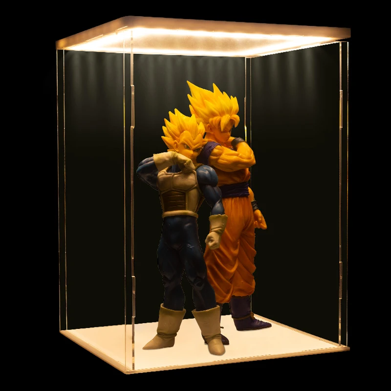 S. orange DIY DRAGON BALL Goku & Vegeta настольная лампа LED для помещений атмосфера ночные