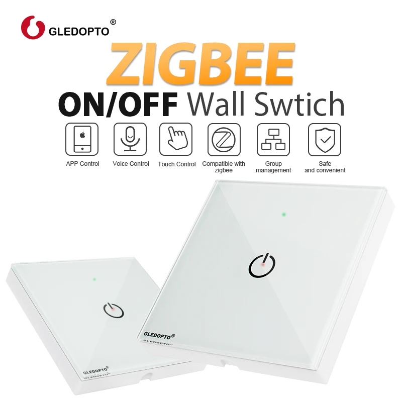Настенный выключатель ZIGBEE электронное устройство с маленьким
