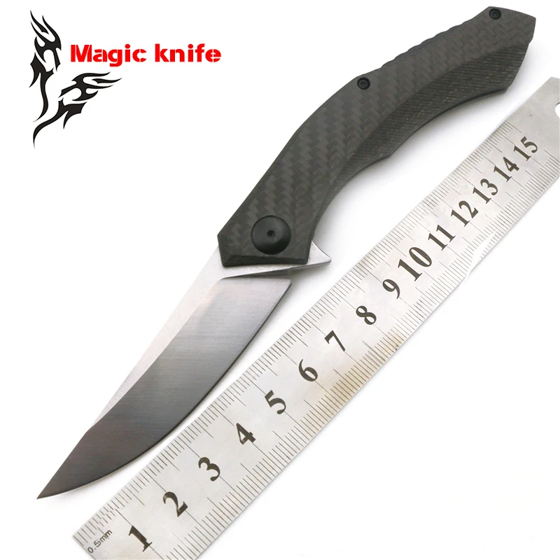 Складной нож Magic ZT 0460 CF с шарикоподшипником, D2, Углеродные волокна, Углеродные волокна, для кемпинга, охоты, выживания, кухонные ножи, уличный ...
Складной нож Magic ZT 0460 CF с шарикоподшипником, D2, Углеродные волокна, Углеродные волокна, для кемпинга, охоты, выживания, кухонные ножи, уличный ...