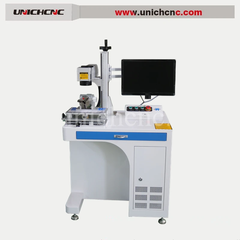 

Сделано в Китае 20 Вт 30 Вт 50 Вт машина для Маркировки Волокна Стола