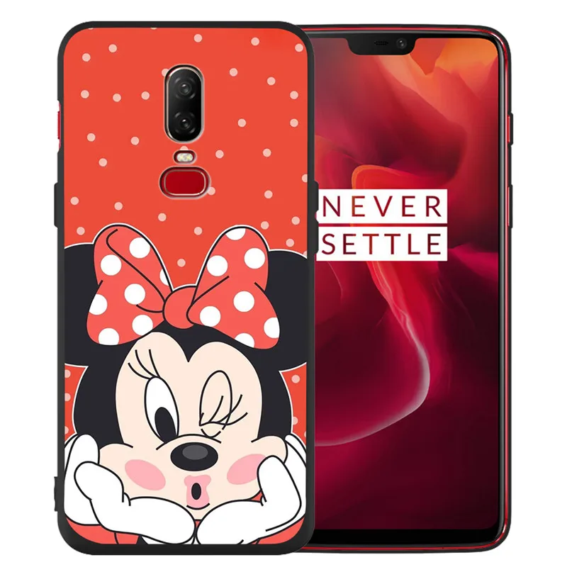 Ститч для One plus 5 5T 7 Pro Oneplus 6 6T чехол для телефона Funda Coque Etui Дональд Дак шаблон Силиконовый Мягкий ТПУ модный